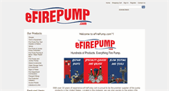Desktop Screenshot of efirepump.com